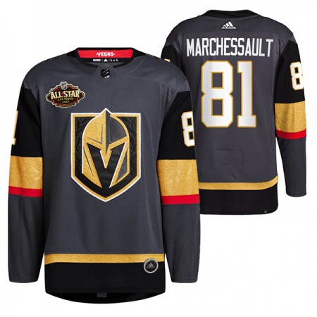Pánské Hokejový Dres Vegas Golden Knights Jonathan Marchessault 81 2022 NHL All-Star Černá Authentic